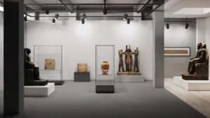 Museum exhibit design techniques